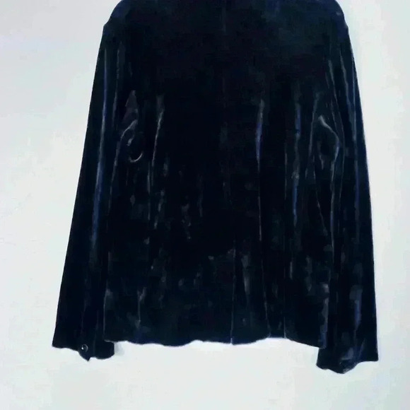 Majestic Filatures Velvet Single Button Blazer - Picture 8 of 8